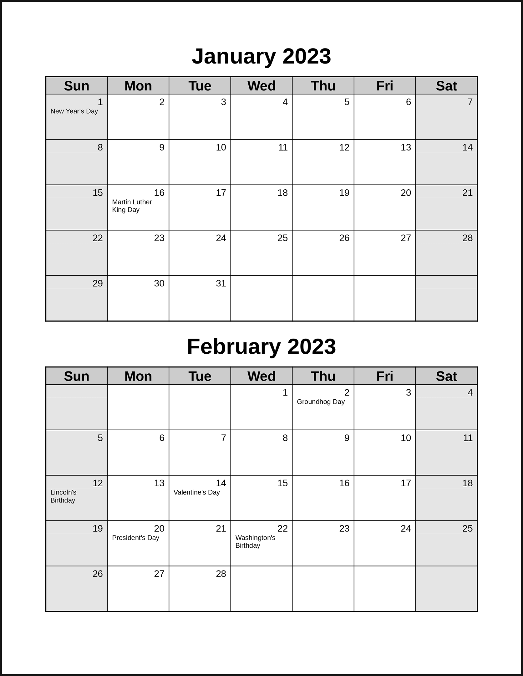 Double Month Printable Calendar 2024 CALENDAR PRINTABLE